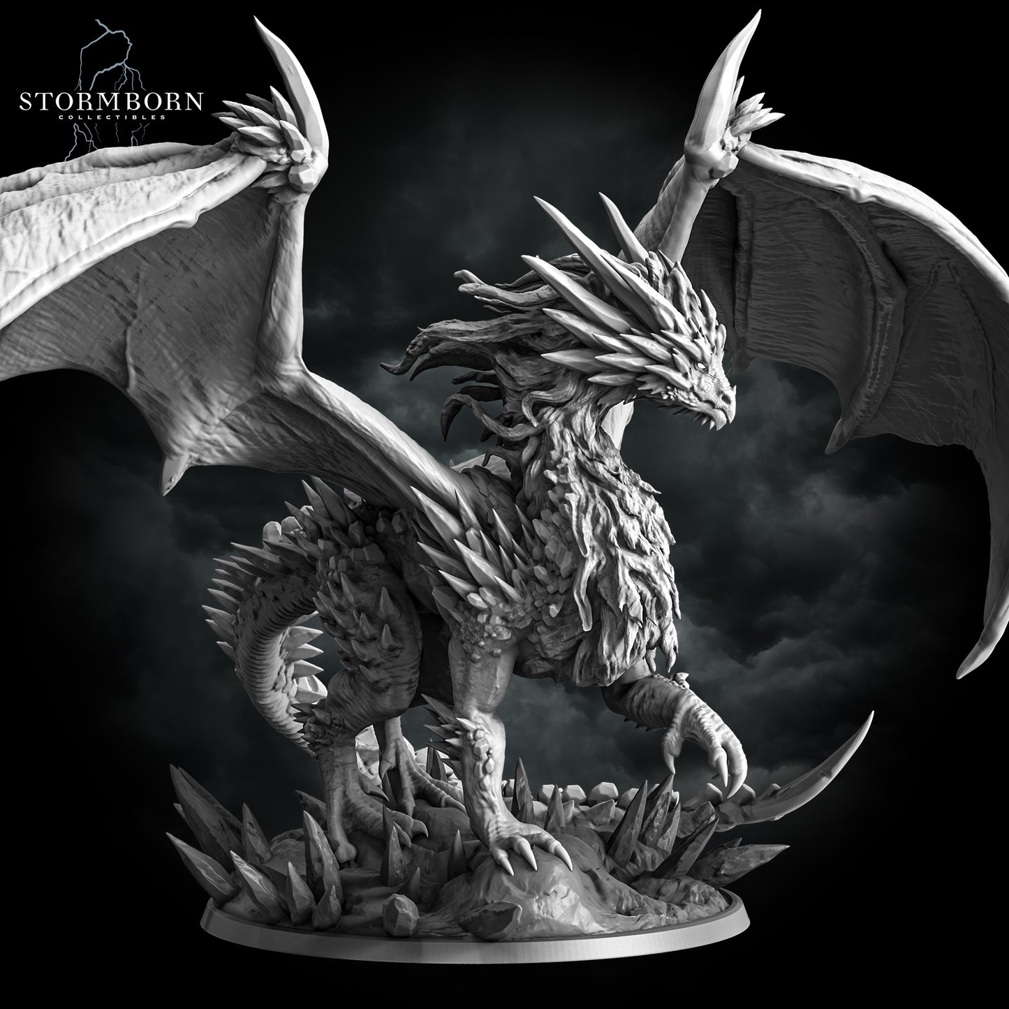 Frost Dragon | Large Monster | Stormborn Collectibles