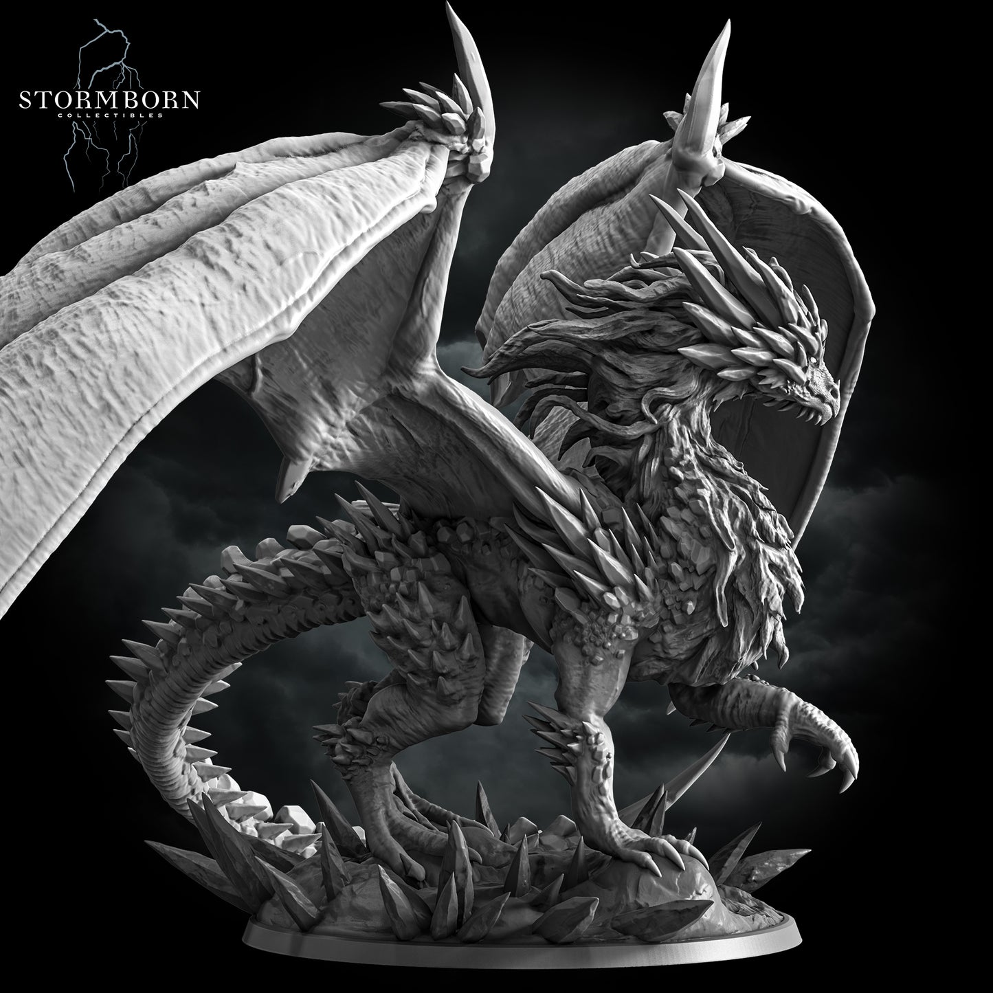 Frost Dragon | Large Monster | Stormborn Collectibles