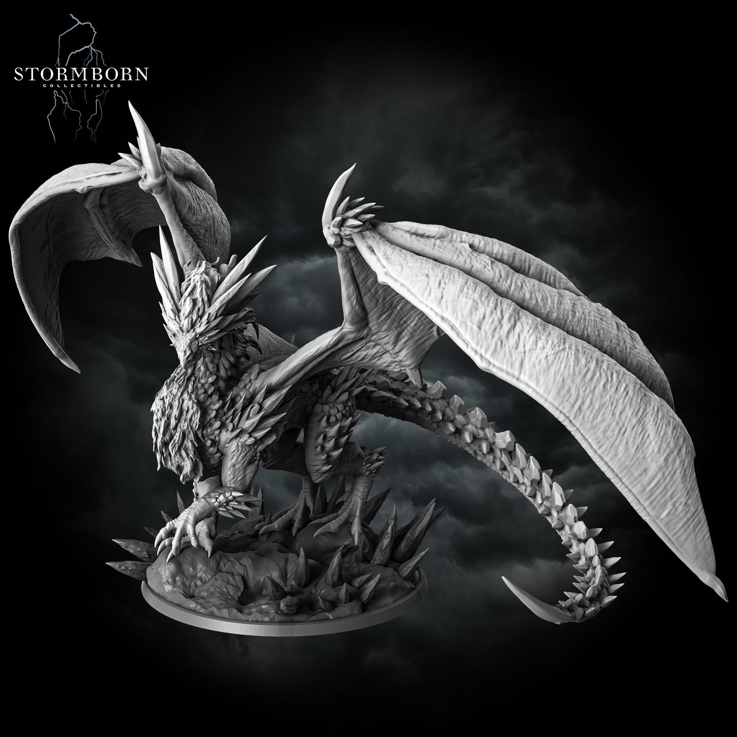 Frost Dragon | Large Monster | Stormborn Collectibles