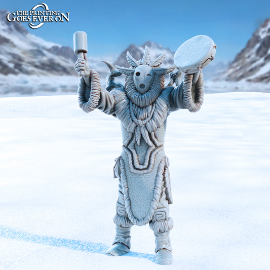 Frostkin Shaman | Tales of the Glacial Wilds | MESBG | The Printing Goes Ever On