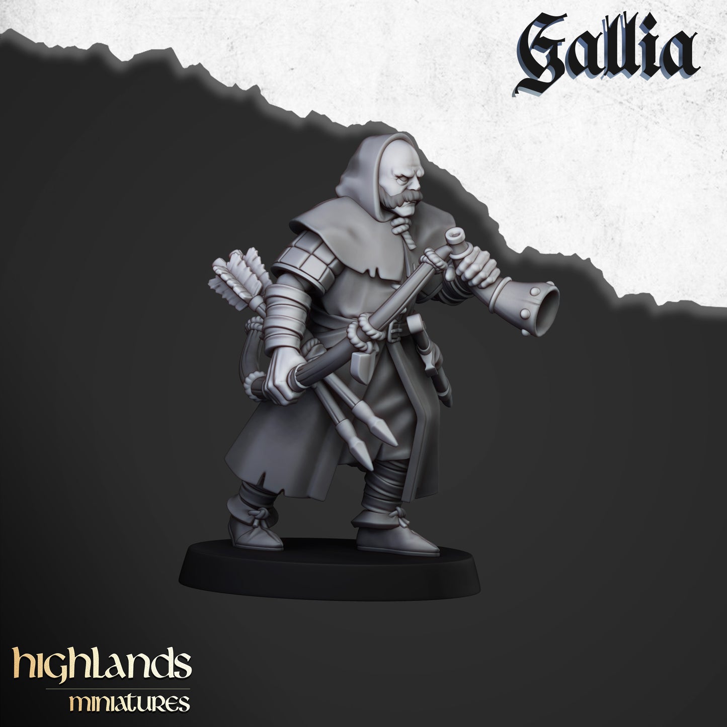 Gallian Archers | Gallia, the Medieval Kingdom | Highlands Miniatures