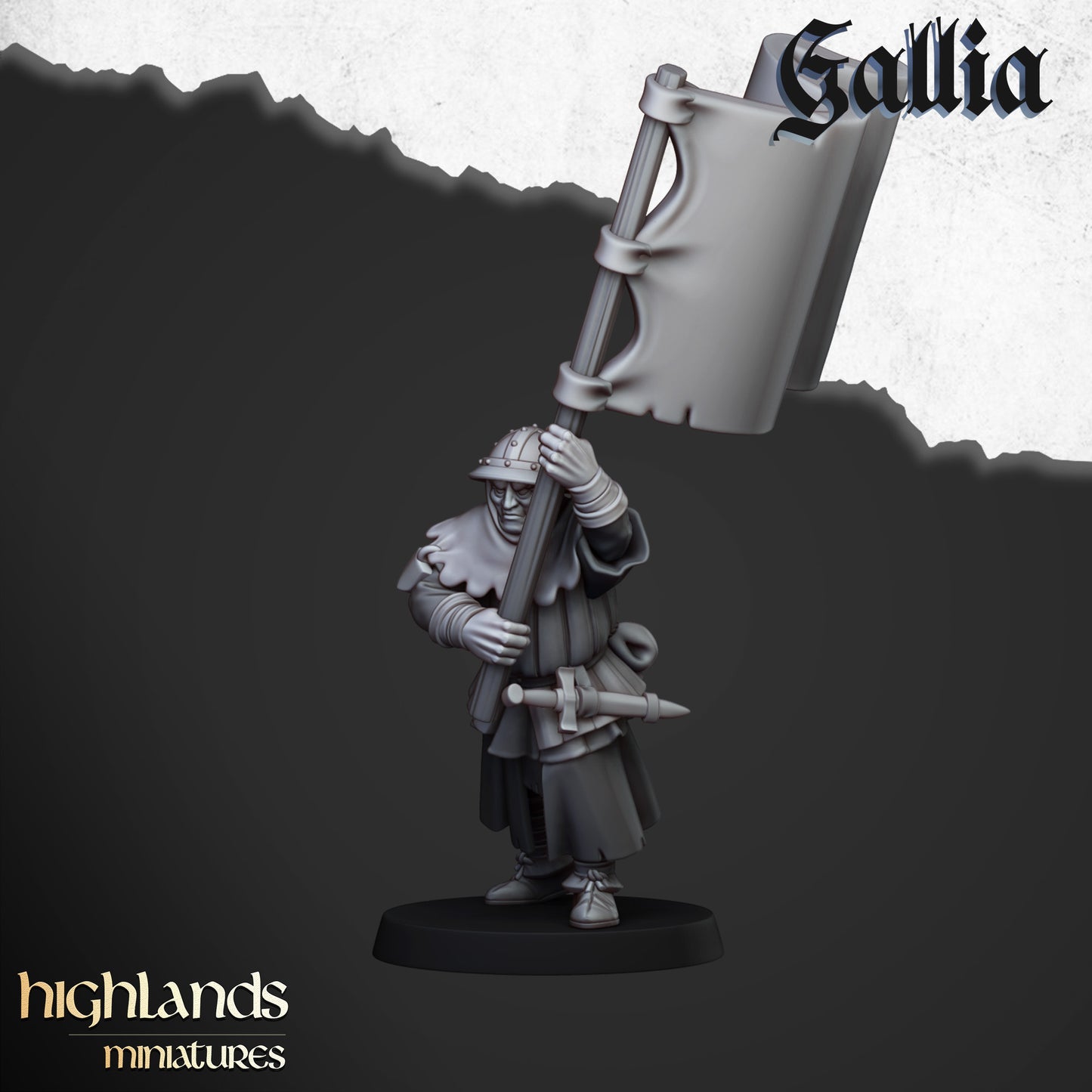 Gallian Men-at-Arms | Gallia, the Medieval Kingdom | Highlands Miniatures