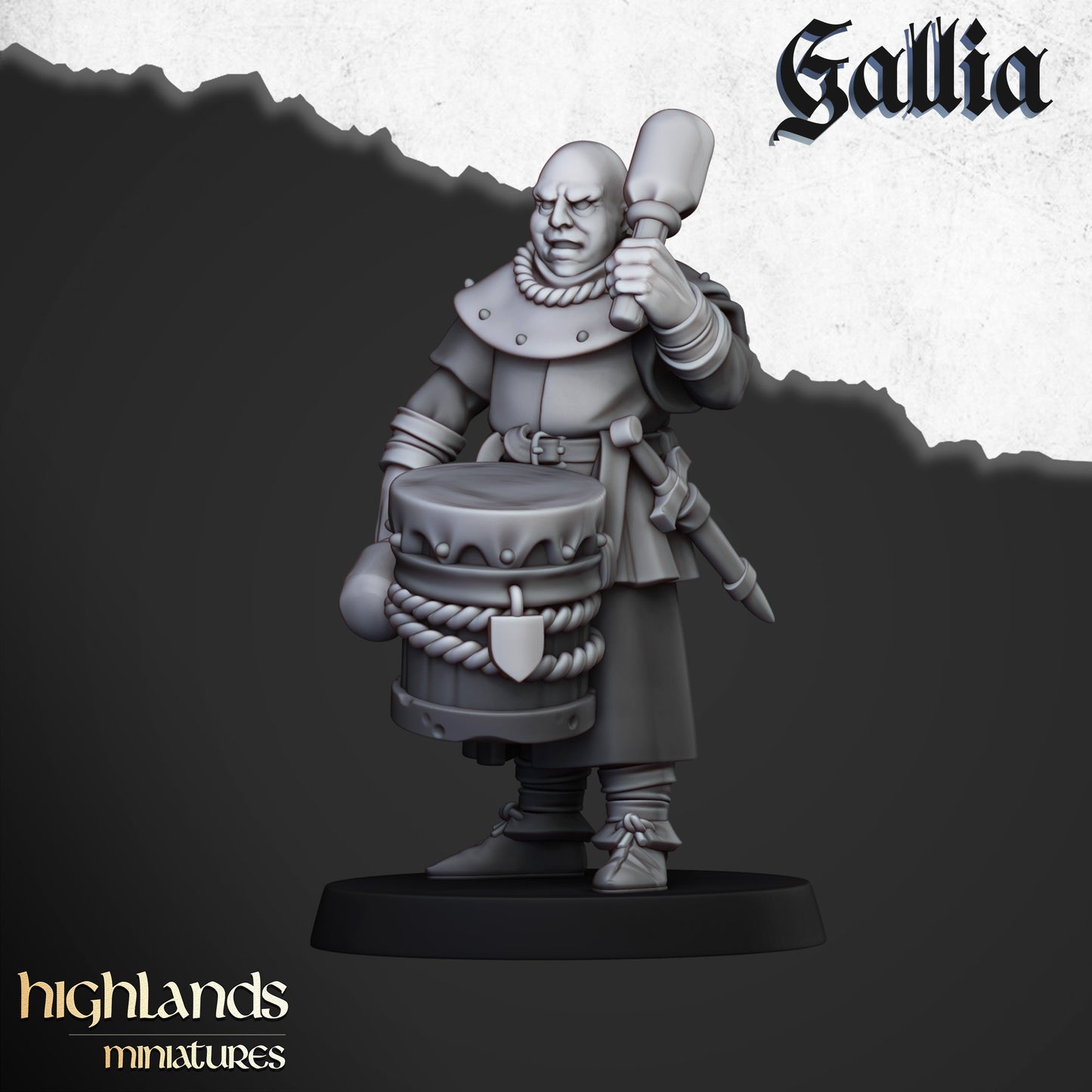 Gallian Men-at-Arms | Gallia, the Medieval Kingdom | Highlands Miniatures