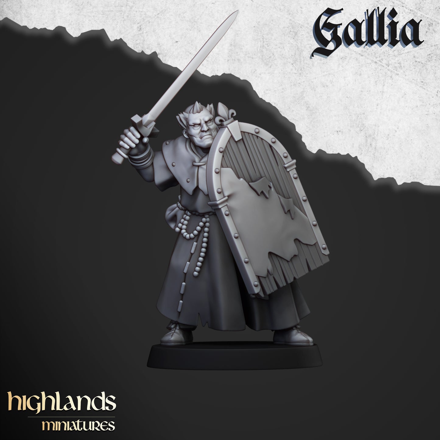 Gallian Pilgrims | Gallia, the Medieval Kingdom | Highlands Miniatures