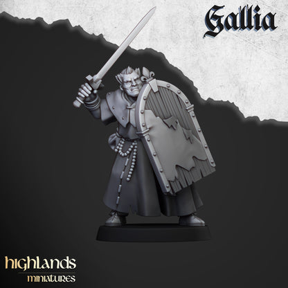 Gallian Pilgrims | Gallia, the Medieval Kingdom | Highlands Miniatures