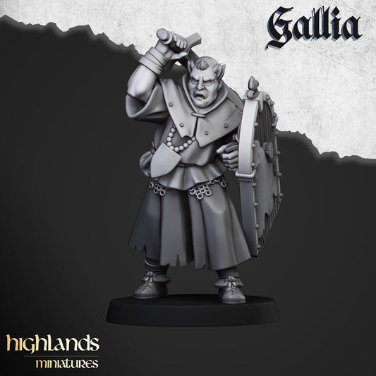 Gallian Pilgrims | Gallia, the Medieval Kingdom | Highlands Miniatures