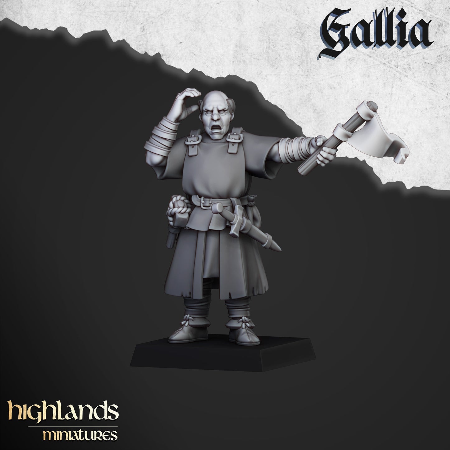 Gallian Trebuchet | Gallia, the Medieval Kingdom | Highlands Miniatures