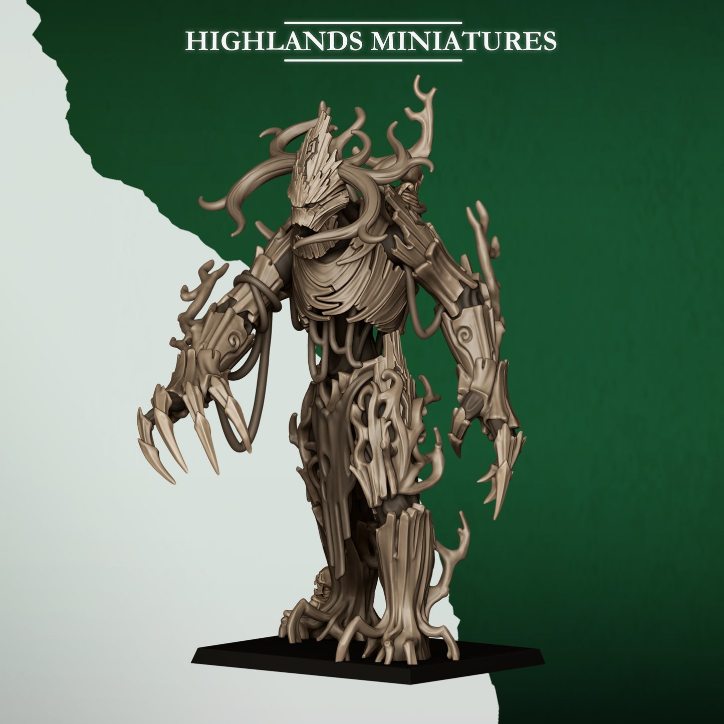 Giant Treeman | Feral Elves | Highlands Miniatures
