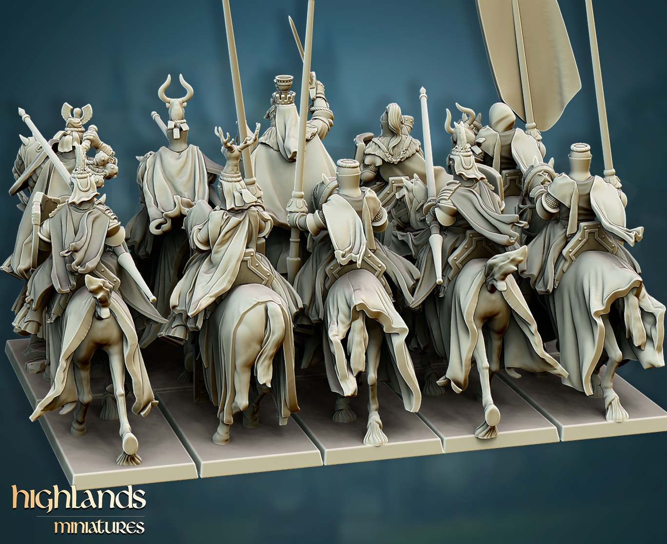 Grail Knights | Gallia, the Medieval Kingdom | Highlands Miniatures