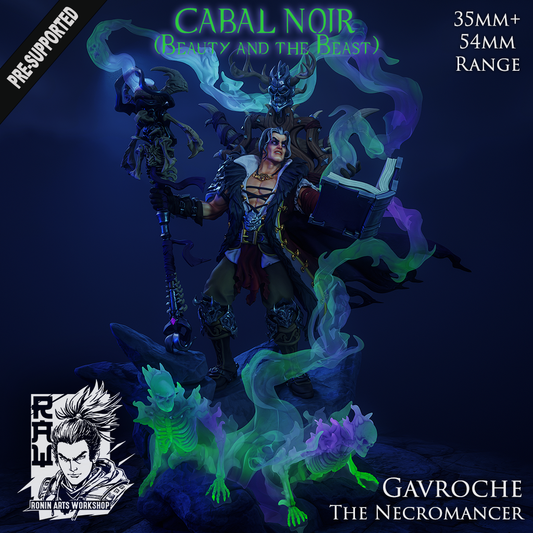 Gavroche The Necromancer | Fantasy RPG Miniatures | Ronin Arts Workshop