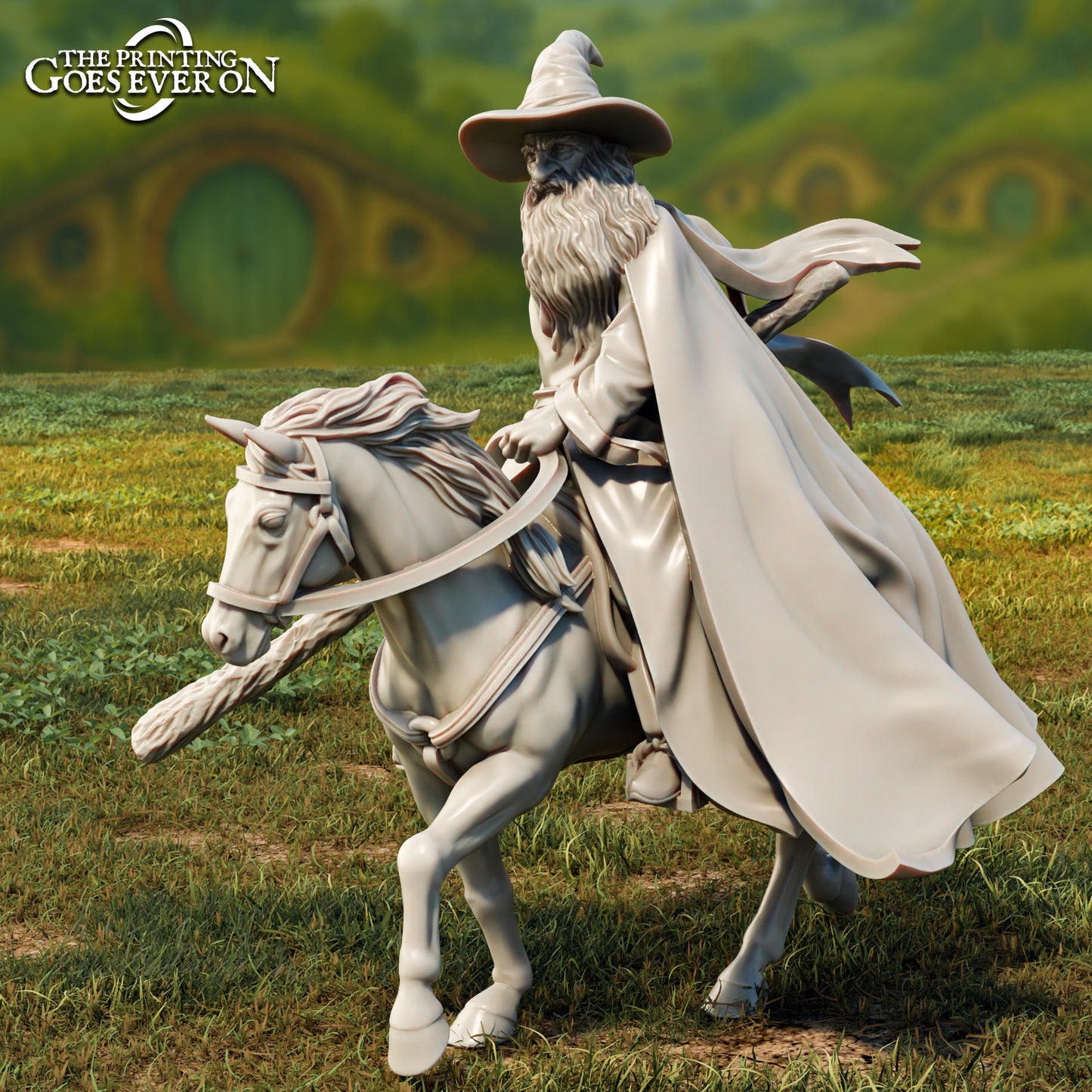 Gollnir - Mounted | Guests at the Door | MESBG | The Printing Goes Ever On