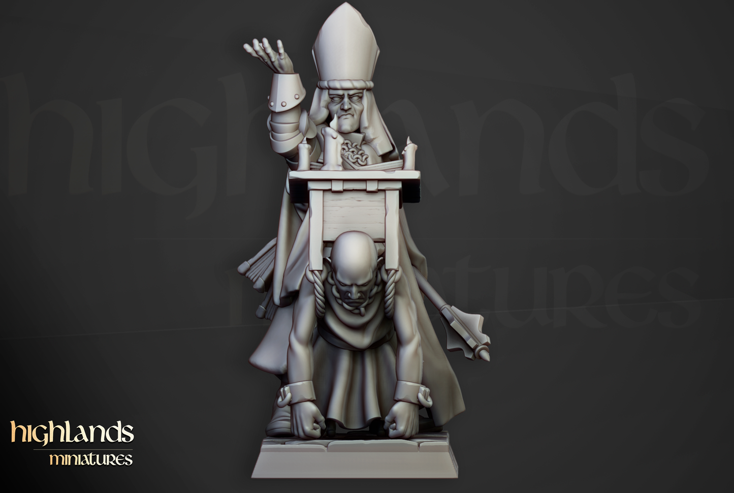 High Inquisitor | Sunland, Empire of the Sun | Highlands Miniatures