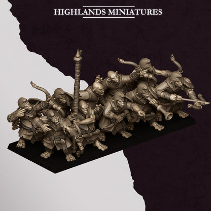 Hobgoblin Archers | Hobgoblins | Highlands Miniatures
