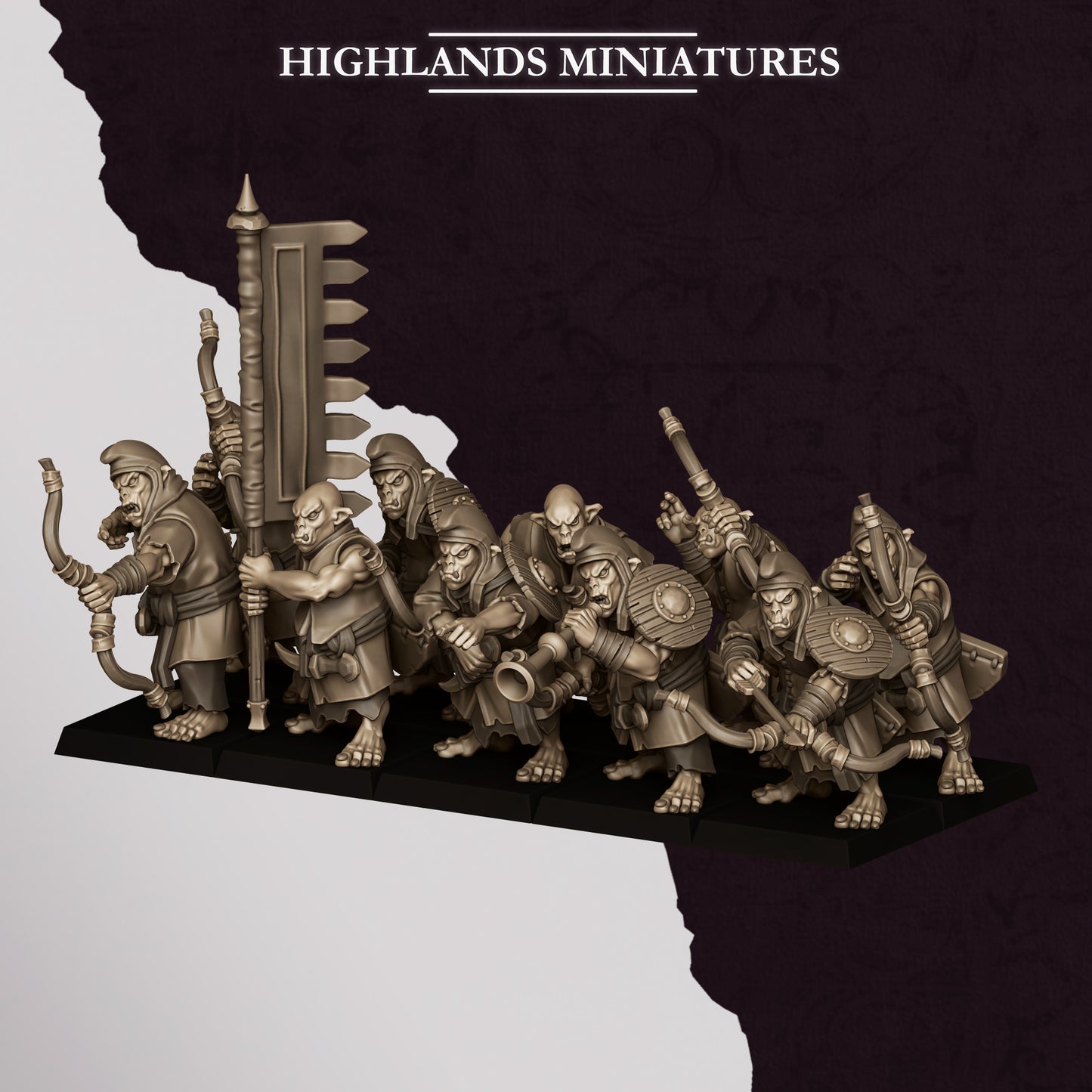 Hobgoblin Archers | Hobgoblins | Highlands Miniatures