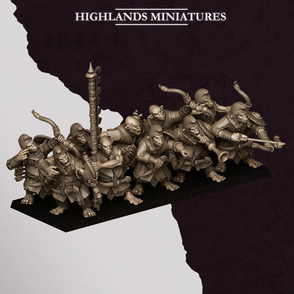 Hobgoblin Archers | Hobgoblins | Highlands Miniatures