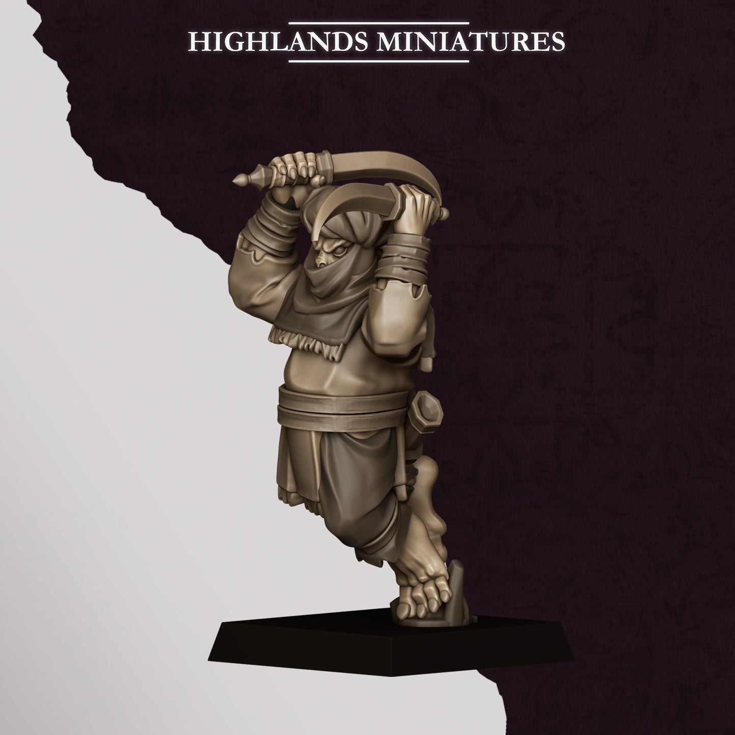 Hobgoblin Backstabbers Command Group | Hobgoblins | Highlands Miniatures