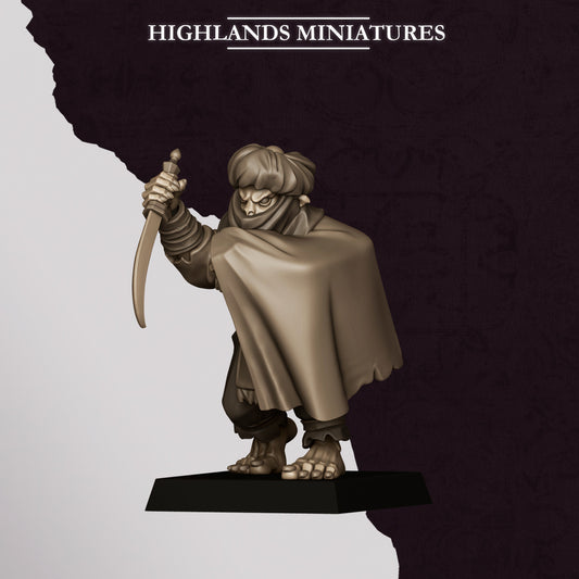 Hobgoblin Backstabbers Command Group | Hobgoblins | Highlands Miniatures
