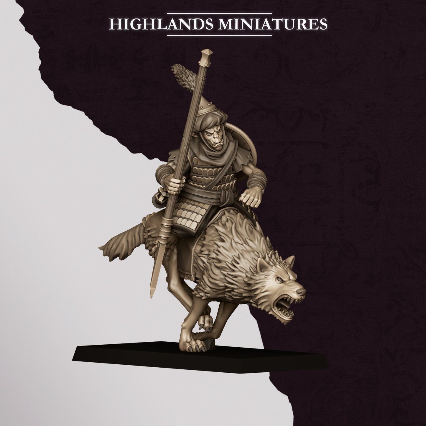 Hobgoblin Riders - Spears | Hobgoblins | Highlands Miniatures