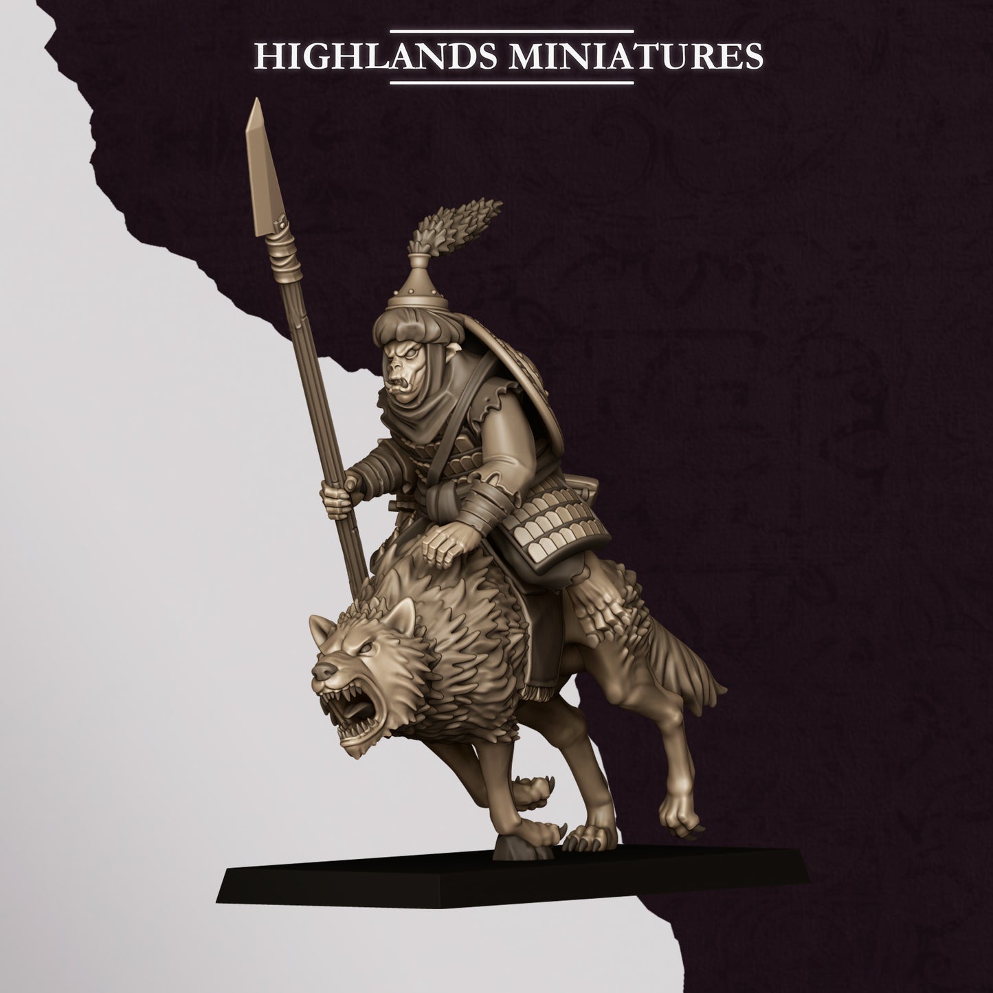 Hobgoblin Riders - Spears | Hobgoblins | Highlands Miniatures