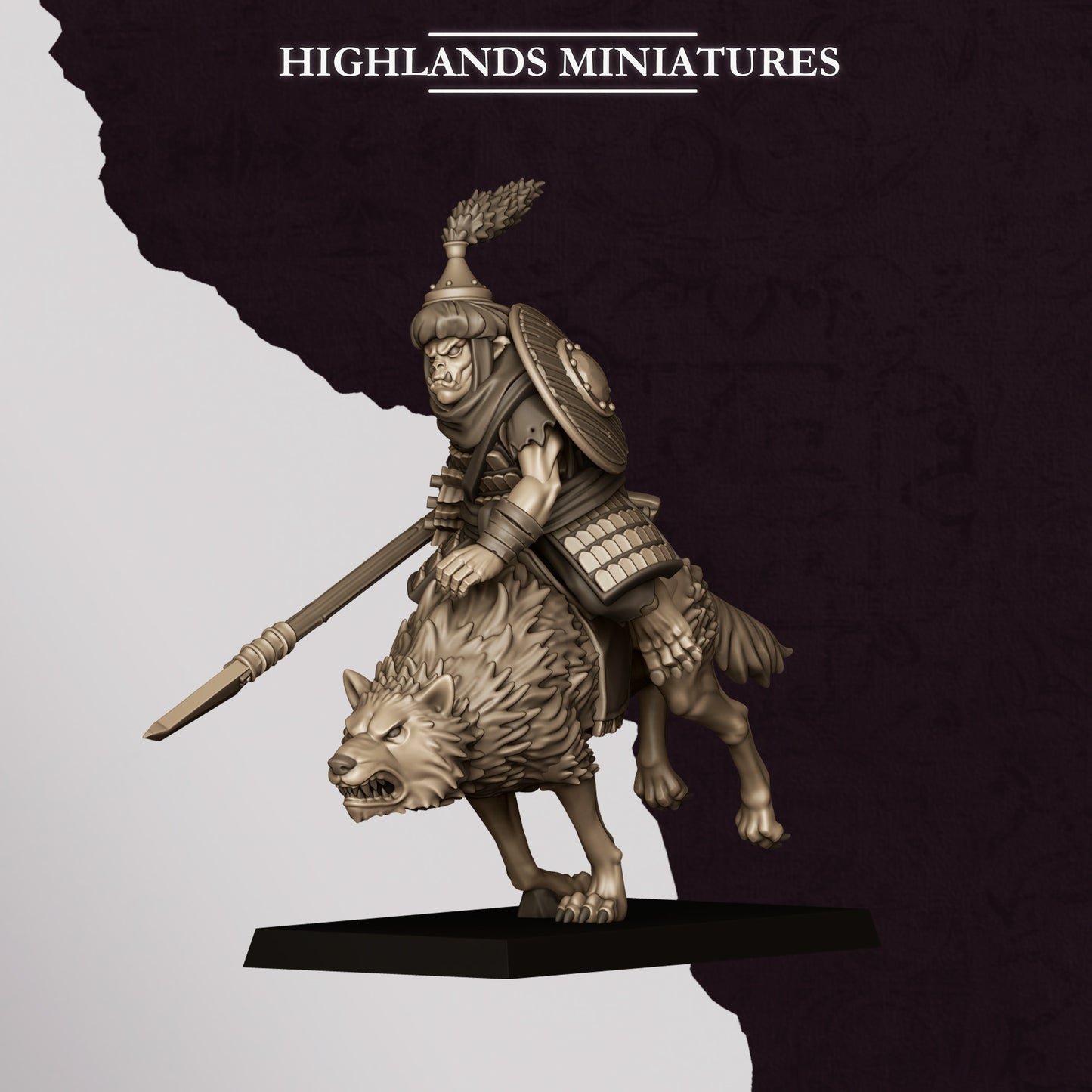Hobgoblin Riders - Spears | Hobgoblins | Highlands Miniatures