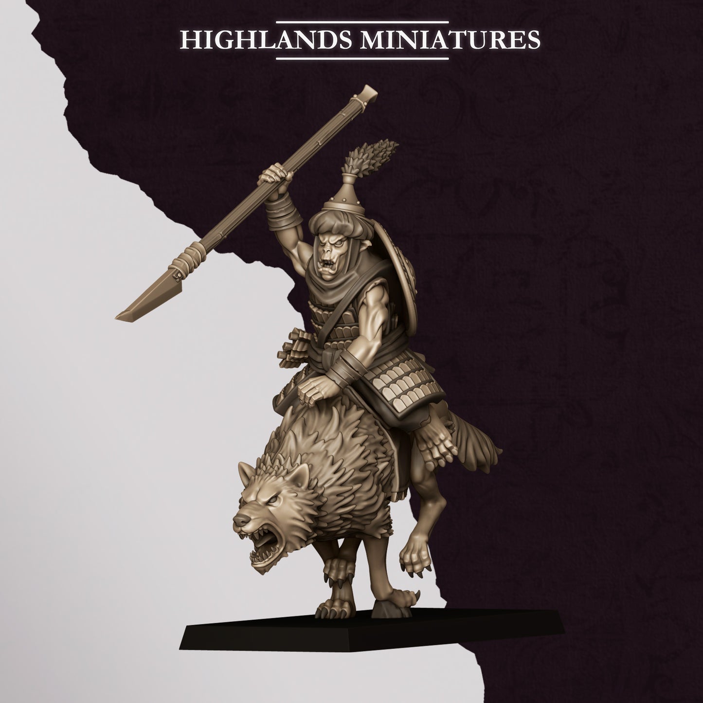 Hobgoblin Riders - Spears | Hobgoblins | Highlands Miniatures