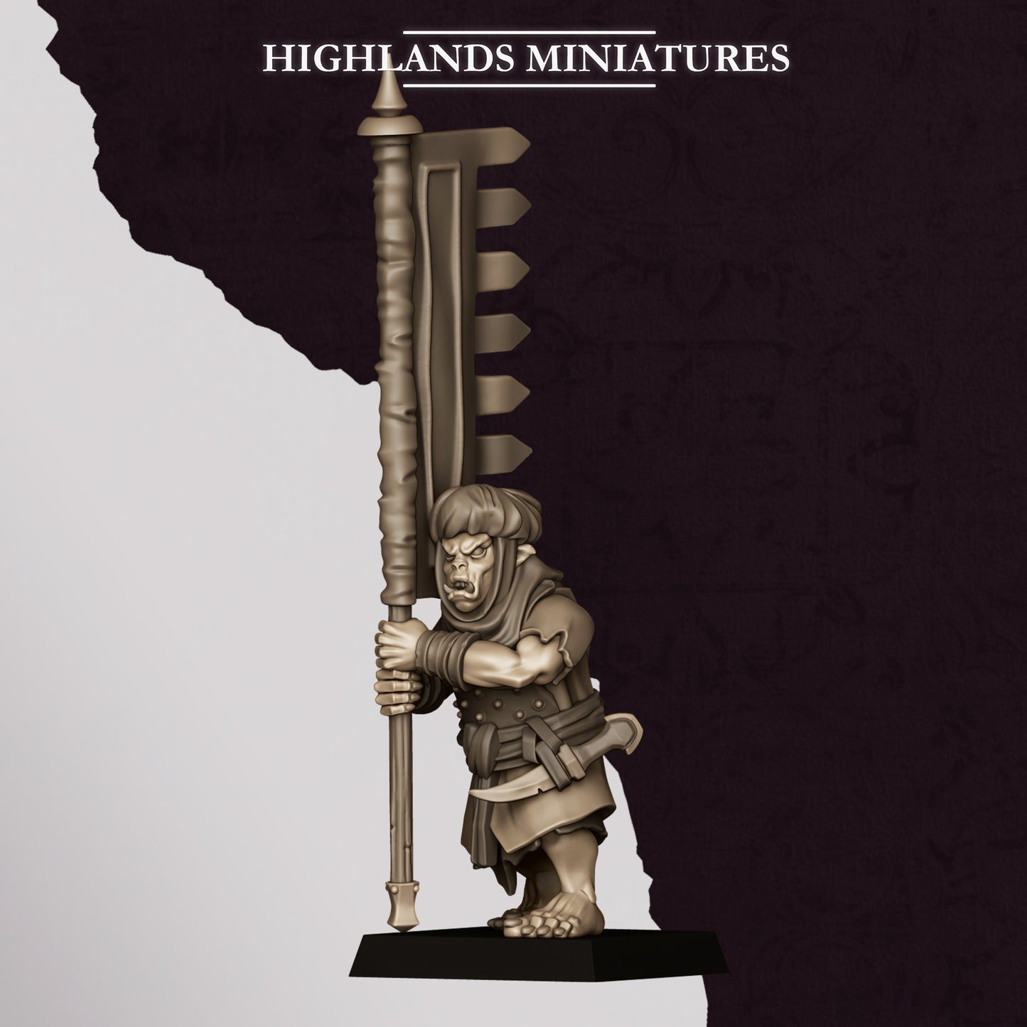 Hobgoblin Warriors Command Group | Hobgoblins | Highlands Miniatures