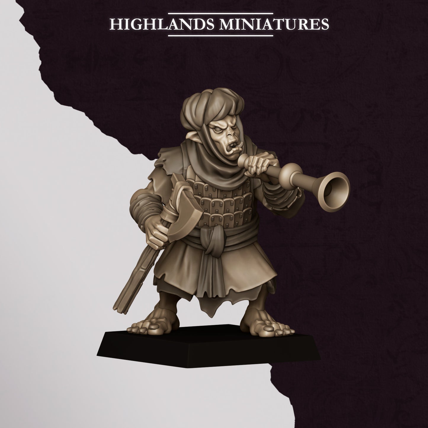 Hobgoblin Warriors Command Group | Hobgoblins | Highlands Miniatures