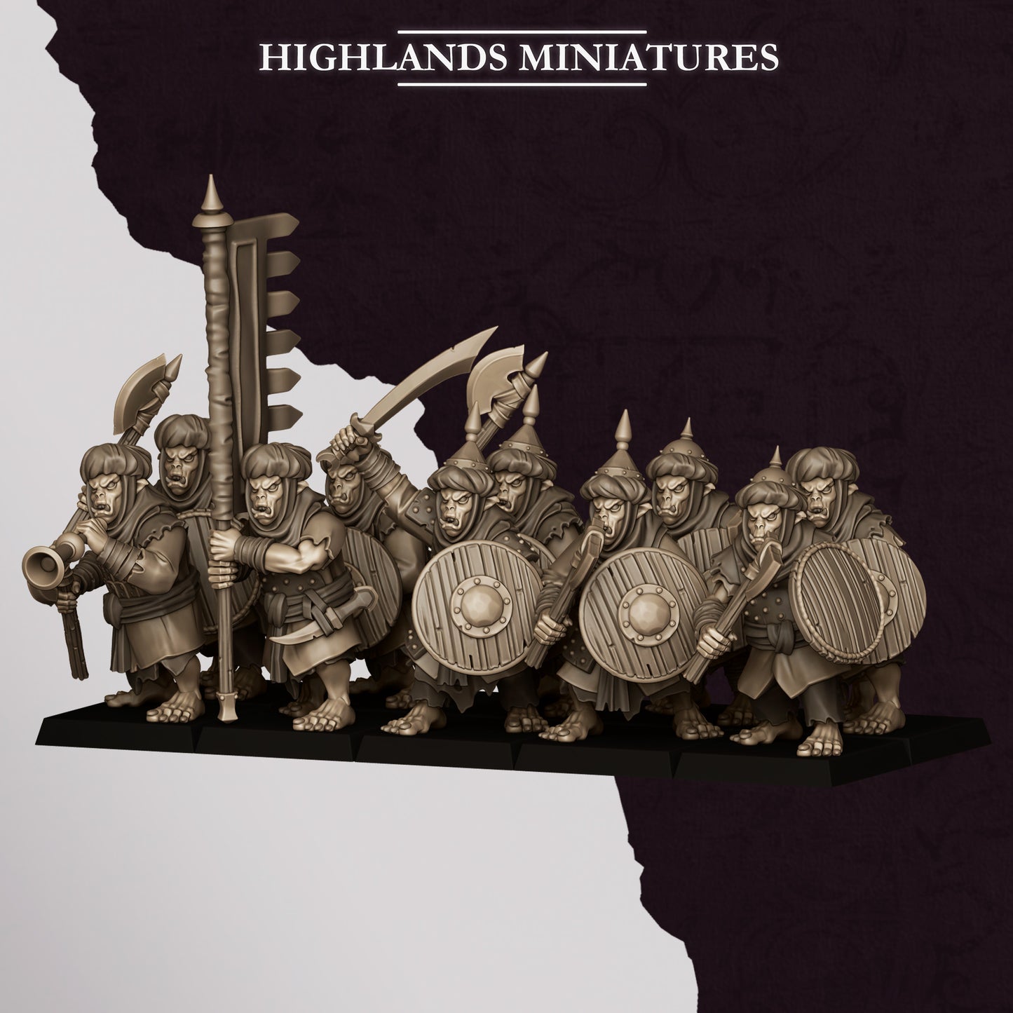 Hobgoblin Warriors | Hobgoblins | Highlands Miniatures