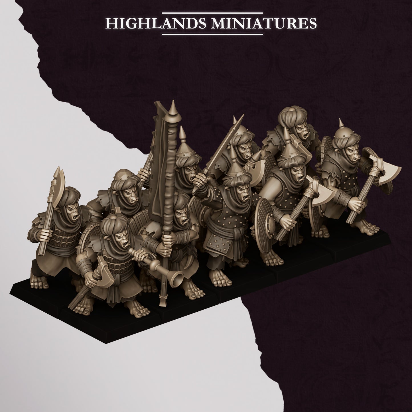 Hobgoblin Warriors | Hobgoblins | Highlands Miniatures