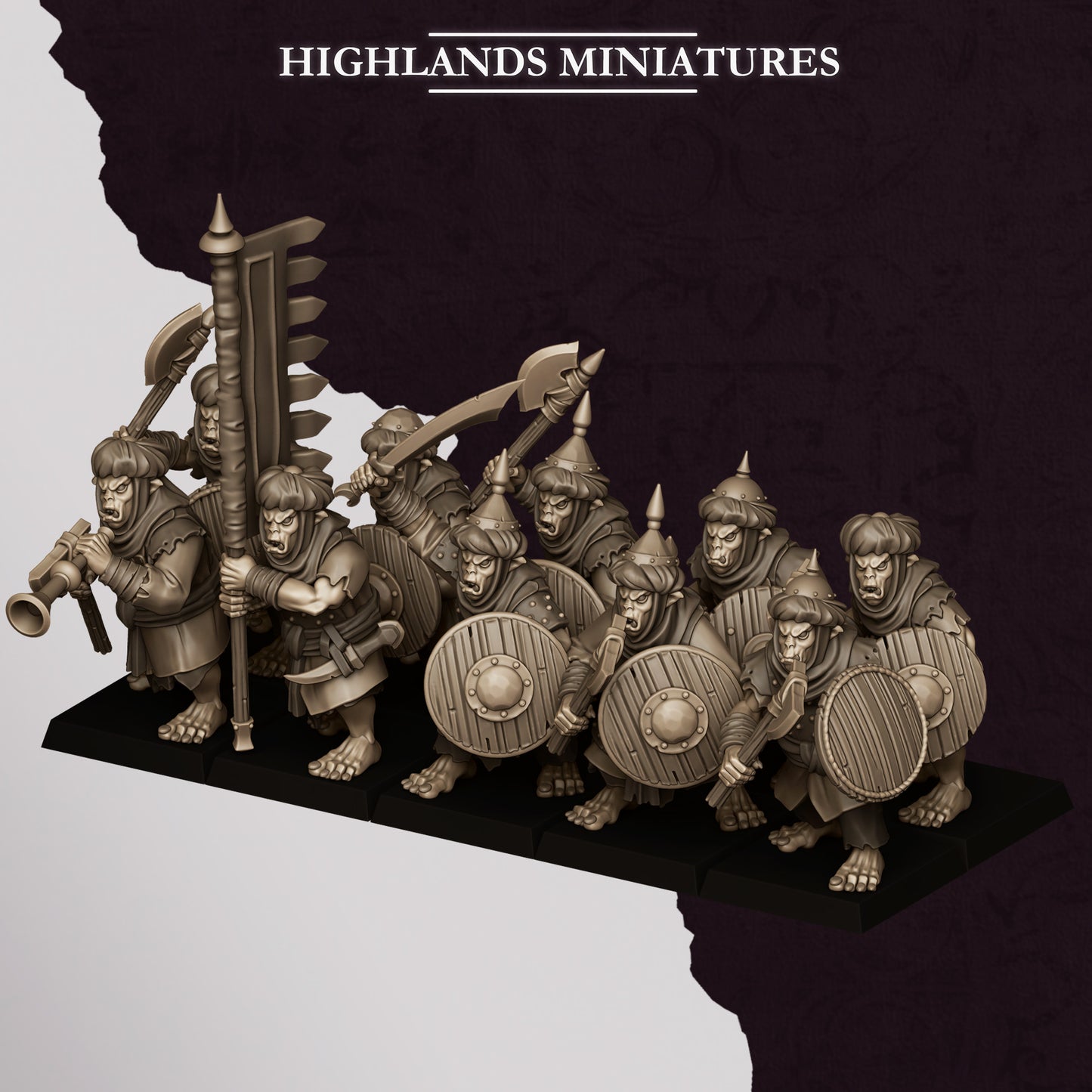 Hobgoblin Warriors | Hobgoblins | Highlands Miniatures