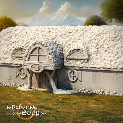 Halfling Inn – 2 Floors | Greenshire Vigilantes  |  MESBG | The Printing Goes Ever On