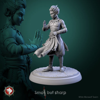 Halfling Monks Set | Small But Sharp | White Werewolf Tavern
