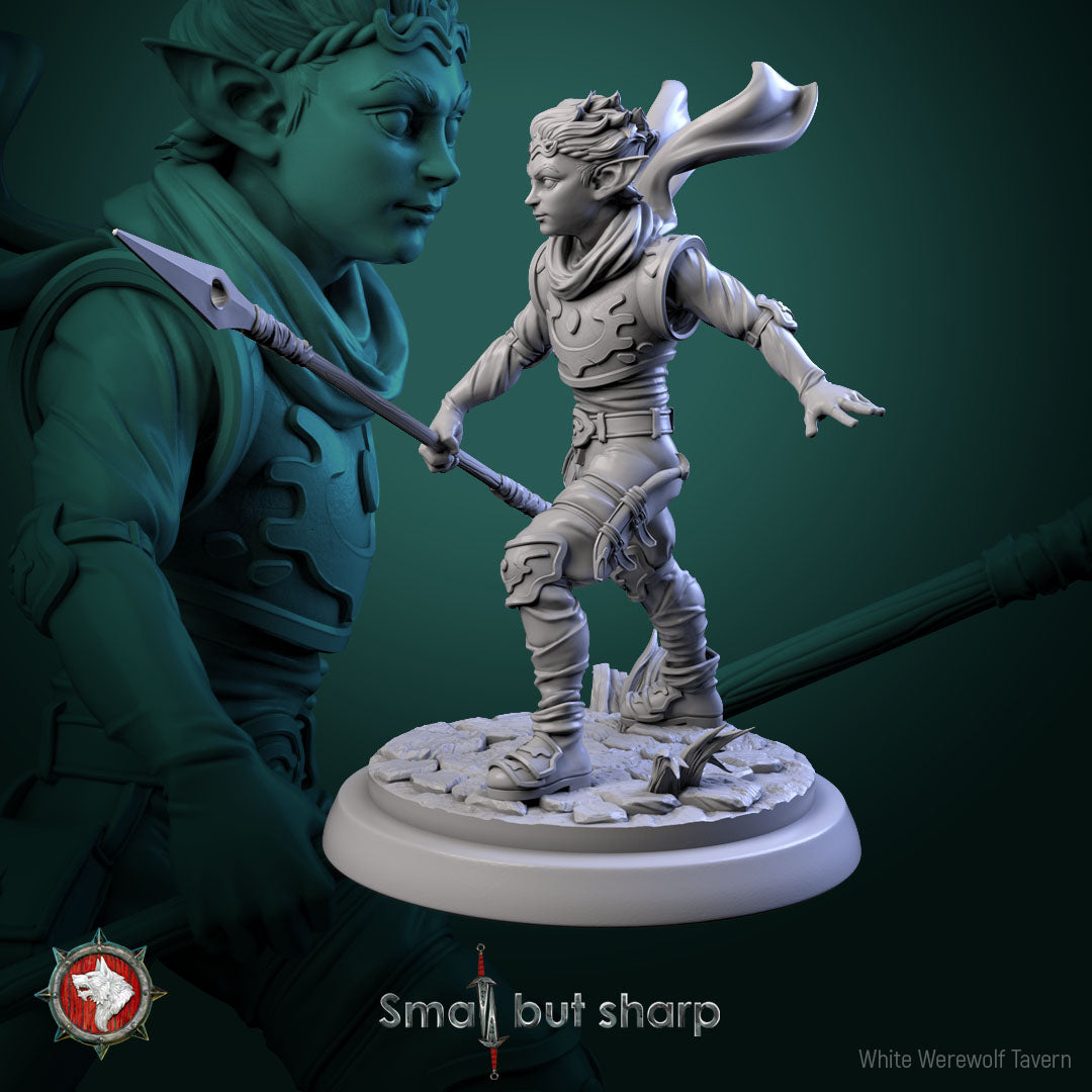 Halfling Warriors Set | Small But Sharp | White Werewolf Tavern