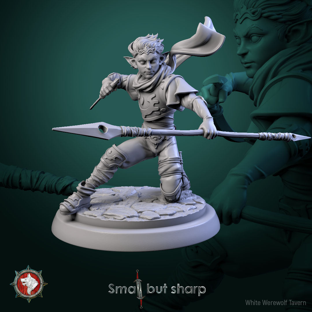 Halfling Warriors Set | Small But Sharp | White Werewolf Tavern