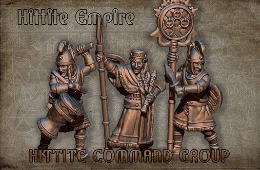 Hittite Command Group | Hittite Empire | Red Copper Miniatures