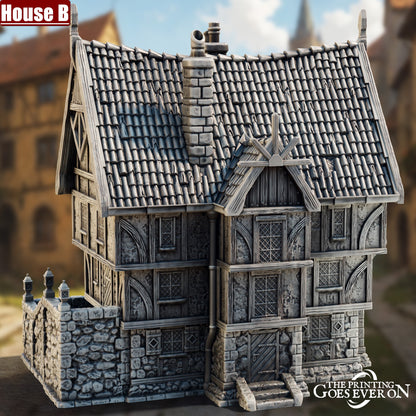 Brethorn Town | Buildings and Terrain | The Printing Goes Ever On