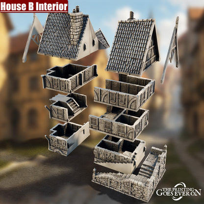 Brethorn Town | Buildings and Terrain | The Printing Goes Ever On