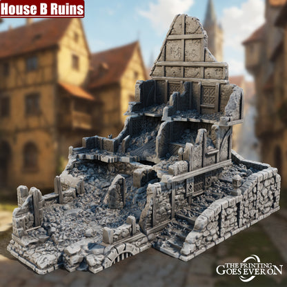 Brethorn Town | Buildings and Terrain | The Printing Goes Ever On