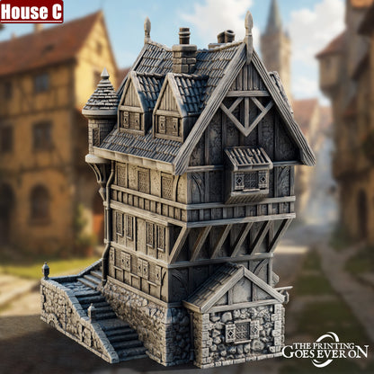 Brethorn Town | Buildings and Terrain | The Printing Goes Ever On