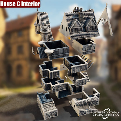 Brethorn Town | Buildings and Terrain | The Printing Goes Ever On