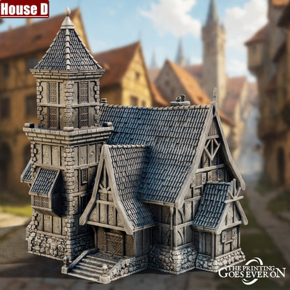 Brethorn Town | Buildings and Terrain | The Printing Goes Ever On