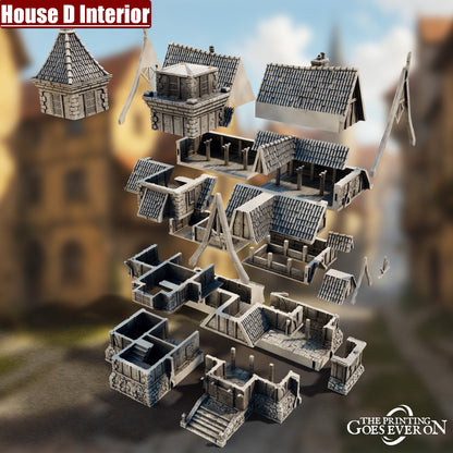 Brethorn Town | Buildings and Terrain | The Printing Goes Ever On