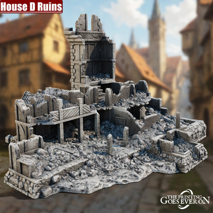 Brethorn Town | Buildings and Terrain | The Printing Goes Ever On