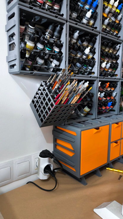 Modular Cube Pro Organizer - Paint Cubes | Txarli Factory