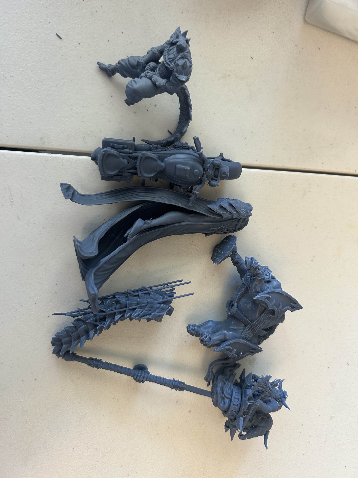 Box of Shame - Misprints for Kitbashing, Greenstuffing, and Bits