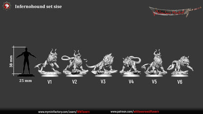 Infernohound Set | Malevolent Mischief | White Werewolf Tavern