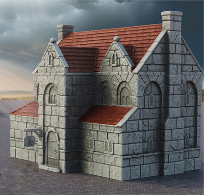 Tavern | 6-28mm Scale | Ivory City | The Printing Goes Ever On   |  Buildings and Terrain