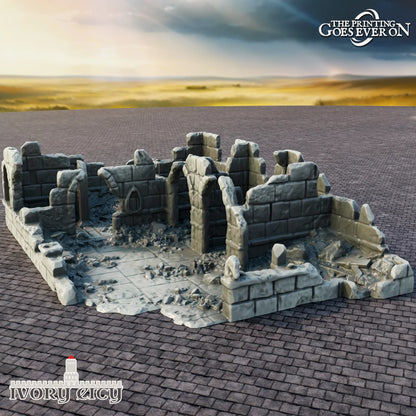 Stables | 6-28mm Scale | Ivory City | The Printing Goes Ever On   |  Buildings and Terrain