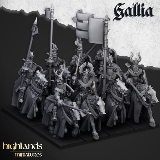 Knights of Gallia | Gallia, the Medieval Kingdom | Highlands Miniatures