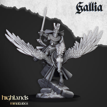 Pegasus Knights | Gallia, the Medieval Kingdom | Highlands Miniatures